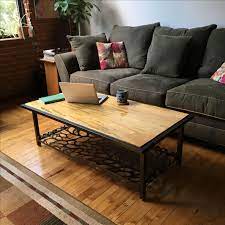 Ambrosia white marble rectangular dining set. Hand Crafted Ambrosia Maple Coffee Table With Laser Cut Shelf By Five Fork Studio Custommade Com