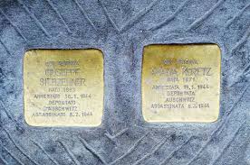 Image result for pietre d'inciampo