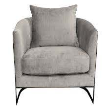 Bemott Barrel Chair Beige Accent Chair Contemporary Accent Chair Accent Chairs