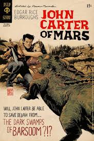 John Carter Of Mars In 2020 John Carter Of Mars Pulp Fiction Art Fantasy Books