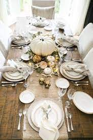 It's important to have a plan in place for a common thanksgiving conundrum: Neutral Gold Thanksgiving Table Decorations Thanksgiving Dinner Table Thanksgiving Table Settings