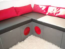 The ikea kitchen cabinets are ready to assemble or you can also find the parts and instructional manual so you can take them home and assemble it by yourself, the instructions are very clear and you can install them very easily, otherwise call for help they will provide you an assistant to assemble your. Cat Cubby Window Seat With Ikea Akurum Kitchen Cabinets Ikea Hackers