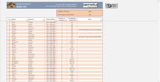 Wedding Checklist Template Excel Wedding Planner Template