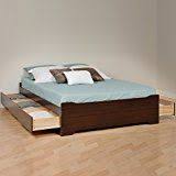 Profiled mdf top and molding. Prepac Ebq 6200 3bv Coal Harbor Mate S Platform Storage Bed With 6 Drawers Espresso Queen Home Accessories Ideas Home De Storage Bed Storage Bed Queen Prepac
