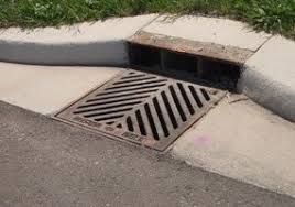 Reln storm drain 40 in channel complete with galvanized. Catch Basin
