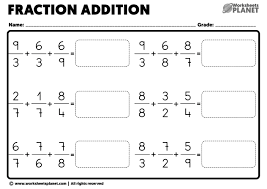 Check spelling or type a new query. Adding 3 Fractions Problems Printable Fraction Addition Worksheets