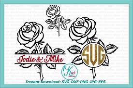 Download Free Rose Monogram Svg Flower Monogram Svg Rose Split Monogram Svg Flower Split Monogram Wedding Rose Monogram Sv Monogram Svg Free Svg Files Monogram Svg