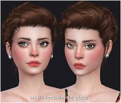 Sims 4 — maggie eyelashes + eyeliner n94 by pralinesims — lashes in 15 versions. Mods De Pestanas Para Los Sims 4 Eyelashes Cc Modsims