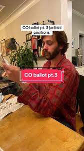 Colorado ballot part 3 judicial positions, from a leftist in Arapahoe  county. My sincerest apologies to all the candidates whose names I  mispronounced. #voting #ballot #coloradoballot #vote #leftist ...