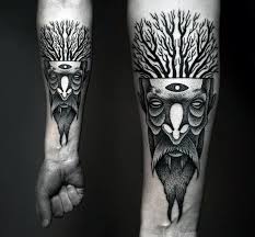 If you can't pick one design, just a big flower tattoo design like this one can work well as back forearm tattoos too! 35 Cool Forearm Tattoos For Men