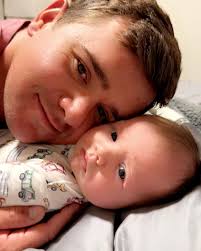 Happy 1st Father's Day to the best dad there is. Dawson and I are so lucky  to have you in our lives. You are the best dad and boyfriend🤍 thank you for