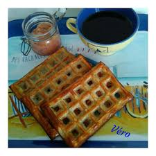 Gaufres A La Banane Gaufres Fromage Blanc Petit Dejeuner Ww