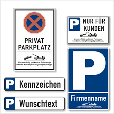 Das thema dieses fotos ist parken, schild. Parkplatzbeschilderung Gunstig Kaufen