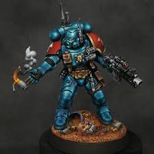 Damag Niriel On Instagram Bonjour A Tous J Ai Enfin Termine Ce Petit Gars Initialement Prevu P Warhammer 40k Artwork Warhammer 40k Miniatures Warhammer 40k