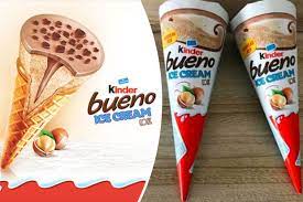 This bueno chocolate bar tastes amazing on its own or with milk. Kinder Ferrero Arrivano I Gelati Da Passeggio In Partnership Con Unilever