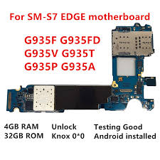 At first octopus software sayd that i need to do a hard reset and . Original For Samsung Galaxy S7 Edge Unlocked Mainboard G935f G935fd G935v G935p G935t G935a Motherboard 32gb Logic Compact Mobile Phone Antenna Aliexpress