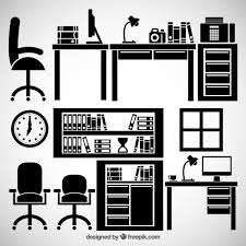 An office move is an exciting time, whether it's a remodel, renovation, or an office move, it is always exciting to be out with the old and in with the new. Free Vector Office Furniture