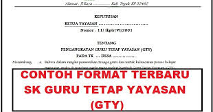 Maybe you would like to learn more about one of these? Contoh Sk Guru Tetap Yayasan Tk Kb Sps Tpa Terbaru Arsip Paud