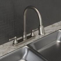 Drilling holes are required when installing the faucet. 3 Hole Kitchen Faucets You Ll Love In 2021 Wayfair
