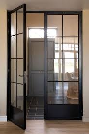 C15cb5c73081915c0b11e71bacd4f149 Steel Doors Black Doors Jpg 736 1100 Balcony Doors Doors Interior House Design