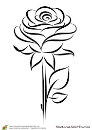 Coloriage D Une Rose Sublime Un Cadeau Touchant Pour La Saint Valentin Cicekli Celenk Sanat Ve Elisleri Boyama Sayfalari
