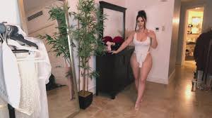 Watch online Angela White aka Angelawhite OnlyFans - Live try on haul with  my new Playboy gear on X-video