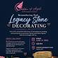 Remembering Dad: Legacy Stone Decorating