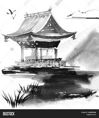 The entire point of this was to test my hypothesis than any photo can be made into art if you convert it into black and white. Traditional Japanese Image Photo Free Trial Bigstock