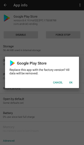 Most of what i have seen uses the approach of the other answers and it was not what i needed hopefully this helps somebody. 3 Ways To Fix The Google Play Store Has Stopped Error Wikihow