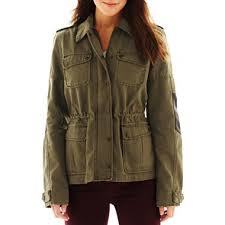 Levi S Field Jacket With Black Faux Leather Elbow Patches Jcpenney Jackets Field Jacket Clothes