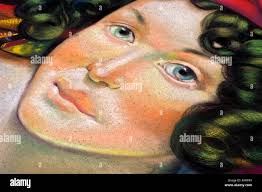 Italy street chalk art hi-res stock photography and images