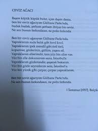 Nazim Hikmet Ceviz Agaci 1temmuz 1957 Siir Edebiyat Kitap
