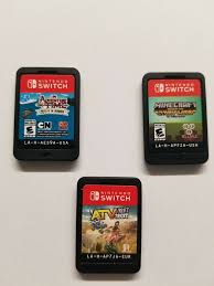 Nintendo Switch Game Lot Bundle 3 Games Atv Tricks Adventure Time Minecraft 2 Minecraft Playing Nintendo Switch Games Nintendo Switch Nintendo Switch System