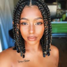 Here is a simple protective hairstyle on 4c natural hair. 12 Best Jumbo Braids Of 2021 Big Braids Ideas For Protective Styling