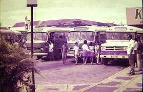 Bus Station Blok M 1973 Foto Langka Sejarah Indonesia