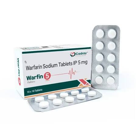 Warfarin 5 mg tablet