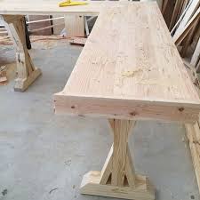 Diy craft table is easy to make with these free plans. Diy L Shaped Farmhouse Wood Desk Office Makeover Hometalk