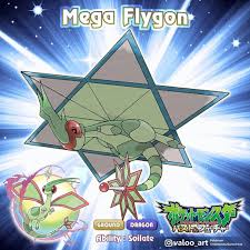Mega Flygon By Valo Sanc Valoo Art Pokemon Pokemon Fusion Art Pokemon Moon