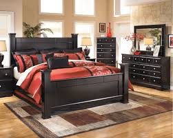Large scaled shapely bedroom collection features bun feet. Ashley Shay King Rent To Own Bedroom Sets E Z Rentals