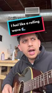 I feel like a rolling wave 🌊#acousticguitar #songwritter #folksong