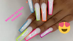 Be aware, however, that most discoloration on acrylic nails is caused by fungus, not dirt. Soft White Full Set Youtube