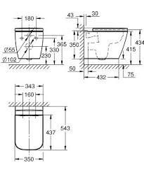 10 674 0SH 00 BAUEDGE KERAMIK SET WAND-TIEFSPÜL-WC