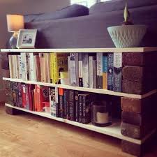 A sofa may be covered with any choice of synthetic, natural, or blended fabric. Brick Bookshelf Ideas