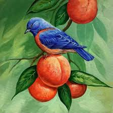 Buy Eastern Blue Bird (Artoholic) Painting at Lowest Price By ARTOHOLIC P