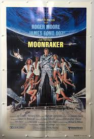 Original united artists advance one sheet poster (27x41) for the lewis gilbert outer space spy adventure, moonraker (1979) starring roger moore, lois chiles, michael lonsdale, and richard kiel. Moonraker 1979 International Style B Us One Sheet The Poster Collector
