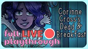 Corinne Cross' Dead & Breakfast, a cosy SPOOKY story 👻