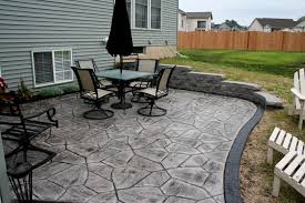 Just as there are many stamping patterns, there is also a wide array of stamped concrete colors available.colors on your stamped concrete make the difference in bringing a realistic look to the feel of your stamped concrete. Stamped Concrete Prolawn Landscaping