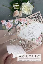 Acrylic Wedding Invites Elegantweddinginvites Acrylic Wedding Invitations Clear Acrylic Wedding Invitations Fun Wedding Invitations