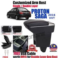 Improved nvh, braking performance and ride & handling result in. Proton Saga Vvt 2016 2017 2018 2019 2020 New Baru Arm Rest Abs Pu Leather Armrest With Compartment Usb Led 1 2 Layer Shopee Malaysia