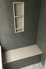 7 Awesome Tips To Accessorize Your Solid Surface Shower Kit Shower Wall Kits Fiberglass Shower Small Shower Remodel
